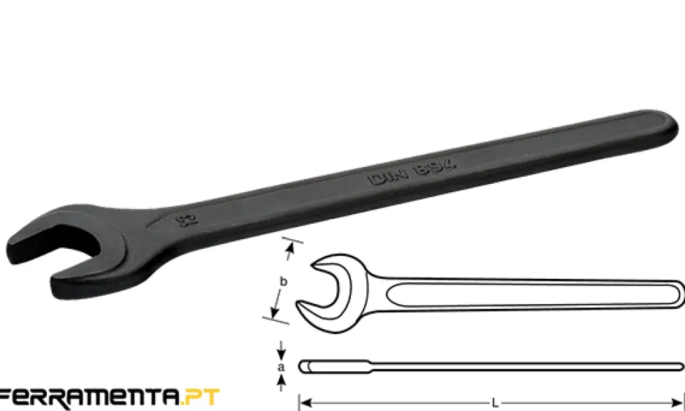 Chave De Boca Simple 32 mm Bahco 894M-32