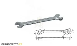 Chave de Bocas Métricas 24x27mm Teng Tools 622427