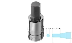 Chave de Caixa 1/2" com Ponta Sextavada Facom STM
