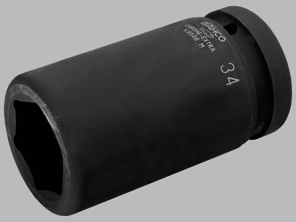 Chave de Caixa de Impacto Longa 1'' Bahco K9506M