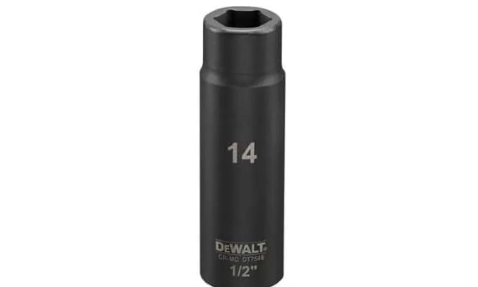 Chave De Caixa De Impacto longa 1/2” 12-24mm Dewalt DT754-QZ