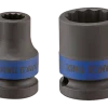 Chave de Caixa de Impacto 1/2" 34 mm 12 Faces King Tony 453034M