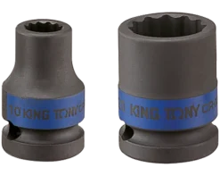 Chave de Caixa de Impacto 1/2" 34 mm 12 Faces King Tony 453034M
