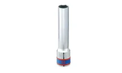 Chave de Caixa Funda 1/2" 10mm Hexagonal King Tony 425510M