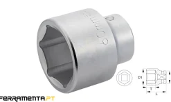 Chave de Caixa Hexagonal 1" 63mm Bahco 9500SM-63