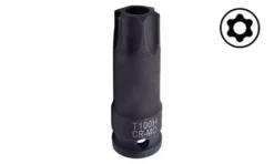 Chave de Caixa Impacto Torx 1/2” T100H Kroftools 125100