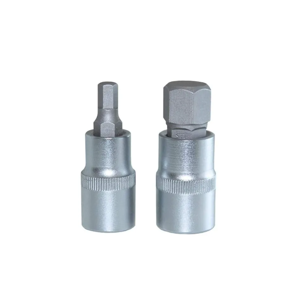 Chave de Caixa 1/2” 12mm Bit Curta Hexagonal Kroftools 126012