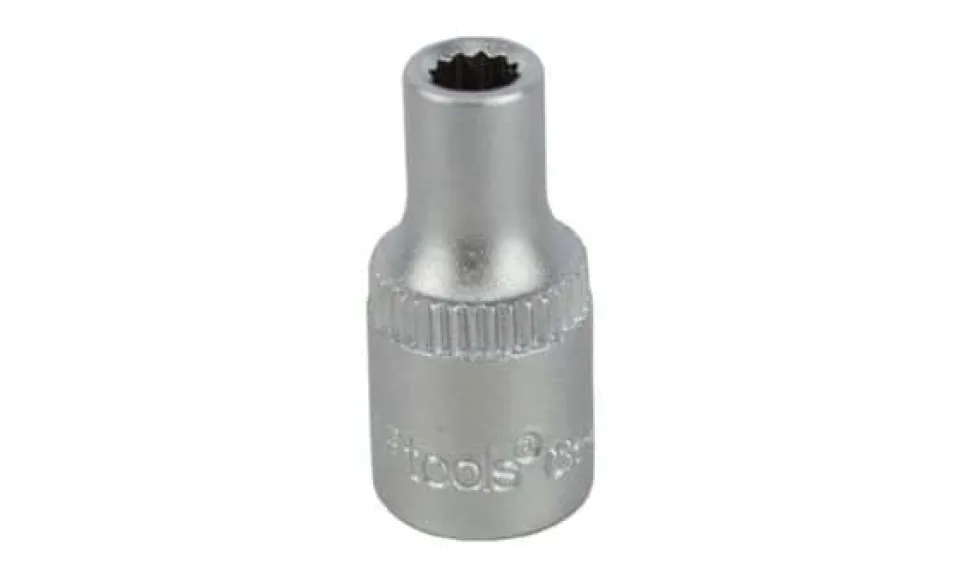 Chave de Caixa 1/4" 5,5mm Curta Bi-Hexagonal Kroftools 1412055