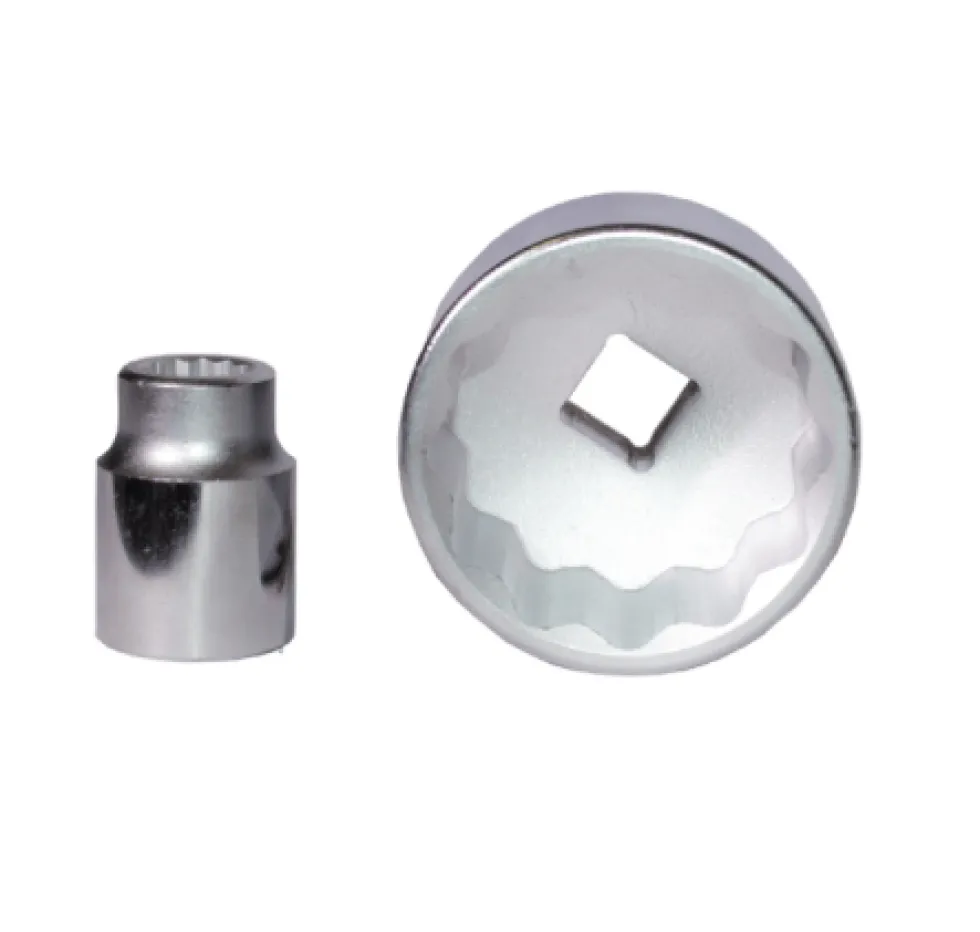 Chave de Caixa 3/4” 55mm Curta Bi-Hexagonal Kroftools 341255