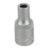 Chave de Caixa 1/4" 4,5mm Curta Bi-Hexagonal Kroftools 1412045