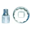 Chave de Caixa 1/2" 30mm Curta Hexagonal Kroftools 120630
