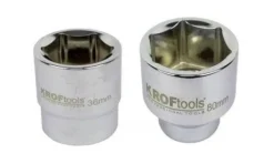 Chave de Caixa 1” 39mm Curta Hexagonal Kroftools 100639