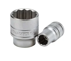Chave de Caixa 1/2" 23mm Curta Hexagonal Kroftools 120623