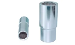 Chave de Caixa 1/2” 17mm Longa Bi-Hexagonal Kroftools 121217L
