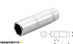 Chave de Caixa 23mm Longa Hexagonal Bahco 7805SM-23