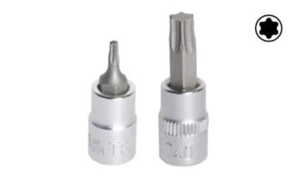 Chave de Caixa 1/4” T8 Ponta Torx Kroftools 14308