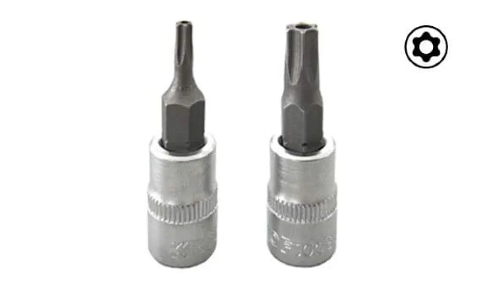 Chave de Caixa 1/4” TS30H Ponta Torx TS Kroftools 235530