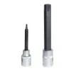 Chave de Caixa 1/2” T60x100mm Torx Longa Kroftools 1261060