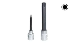 Chave de Caixa 1/2” T60x100mm Torx Longa Kroftools 1261060
