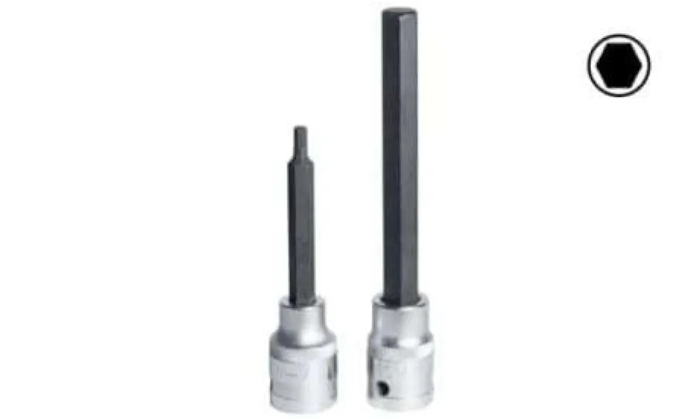 Chave de Caixa 1/2” 6x100mm Hexagonal Kroftools 1261006