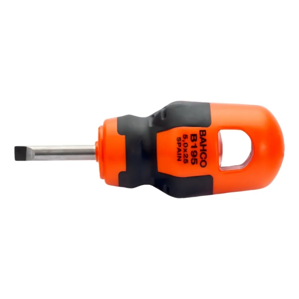 Chave de Parafusos curta fenda 1,2 x 6 x 25 mm Bahco B195.060.025