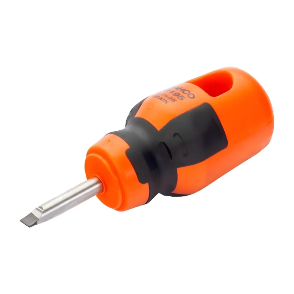 Chave de Parafusos curta fenda 1,2 x 6 x 25 mm Bahco B195.060.025