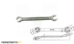 Chave de Porcas 10x11mm Teng Tools 641011