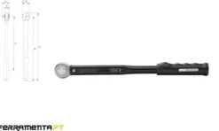 Chave Dinamométrica Mecânica 1/2" 342mm Bahco 74PR-100A