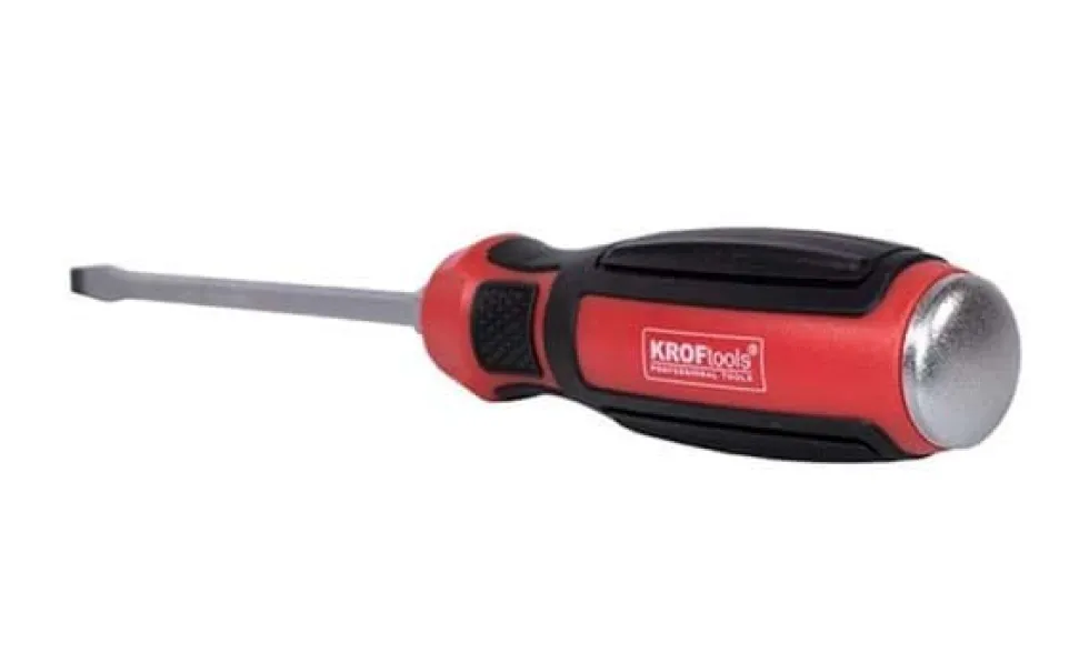 Chave Fenda 5.5-8mm c/ Batente Kroftools