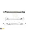 Chave Flexível 12 Pontos 8x9 mm Teng Tools 650809