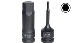Chave 1/2” Impacto 12mm Hexagonal Kroftools 125012