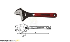 Chave inglesa Industrial Teng Tools 4004IQ