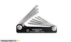 Chave L TORX T9-T40 Tipo Navalha King Tony 20308PR