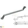 Chave Luneta Métrica 24x27 mm Teng Tools 632427