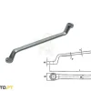 Chave Luneta Métrica 10x11 mm Teng Tools 631011