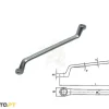 Chave Luneta Métrica 8x9mm Teng Tools 630809
