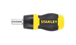Chave Multipontas ExtraCurto c/ Roquete Stubby Stanley 0-66-358