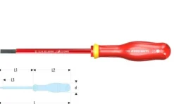 Chave P/ Parafuso Fenda Isolada 1000v Facom AT4X100VE