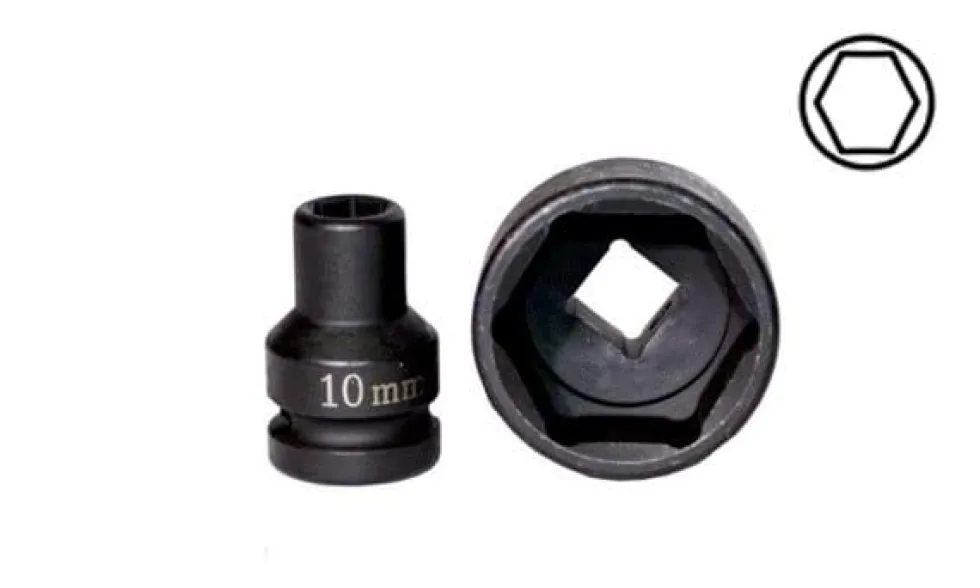 Chaves Curtas 1/2” Impacto 10-32mm Hexagonal Kroftools