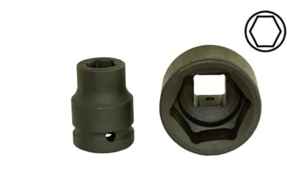 Chaves Curtas 3/4” Impacto 17-46mm Hexagonal Kroftools