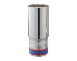Chaves de caixa 1/2"8mm longa 12 faces King Tony 423008M