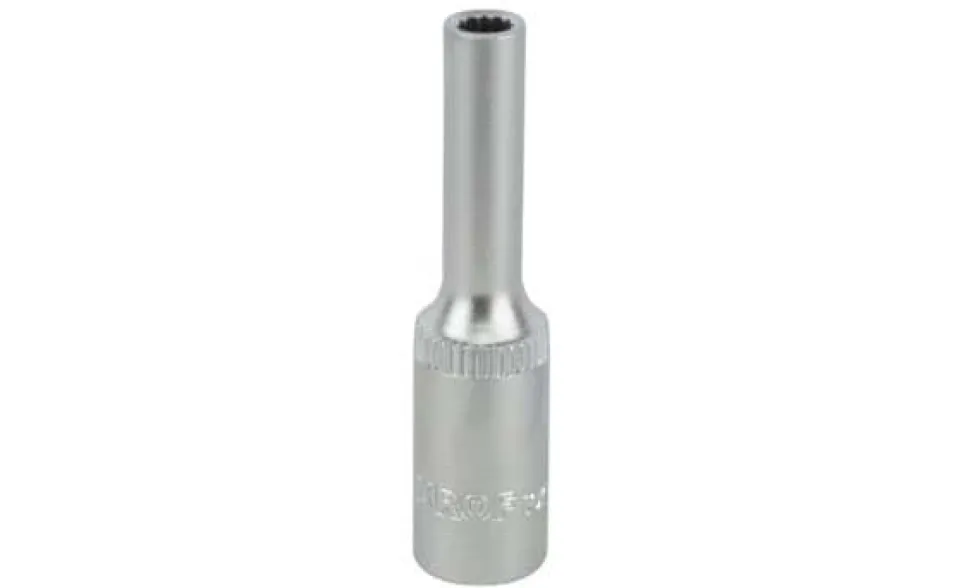 Chaves de Caixa 1/4" 12mm Longa Hexagonal Kroftools 140612L
