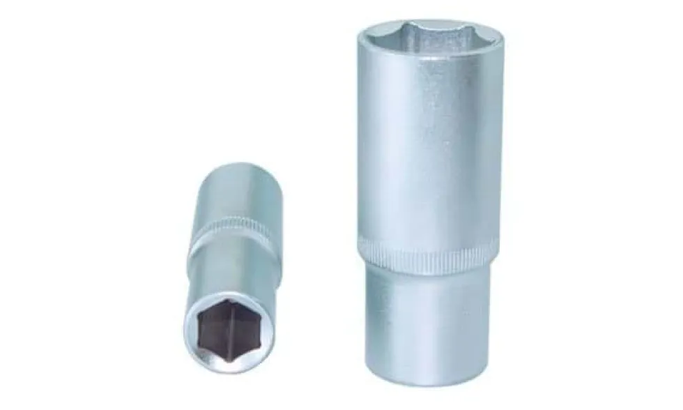 Chaves de Caixa 1/2" 10-32mm Longas Hexagonais Kroftools