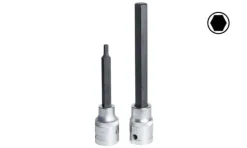 Chaves de Caixa 1/2” 4-14mm Ponta Hexagonal Kroftools