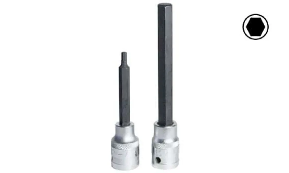 Chaves de Caixa 1/2” 4-14mm Ponta Hexagonal Kroftools