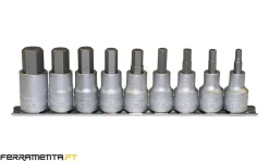 Chaves de Caixa 1/2'' 9 Peças Teng Tools M1212