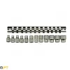 Chaves de caixa 1/4' 12 Peças Teng Tools M1412