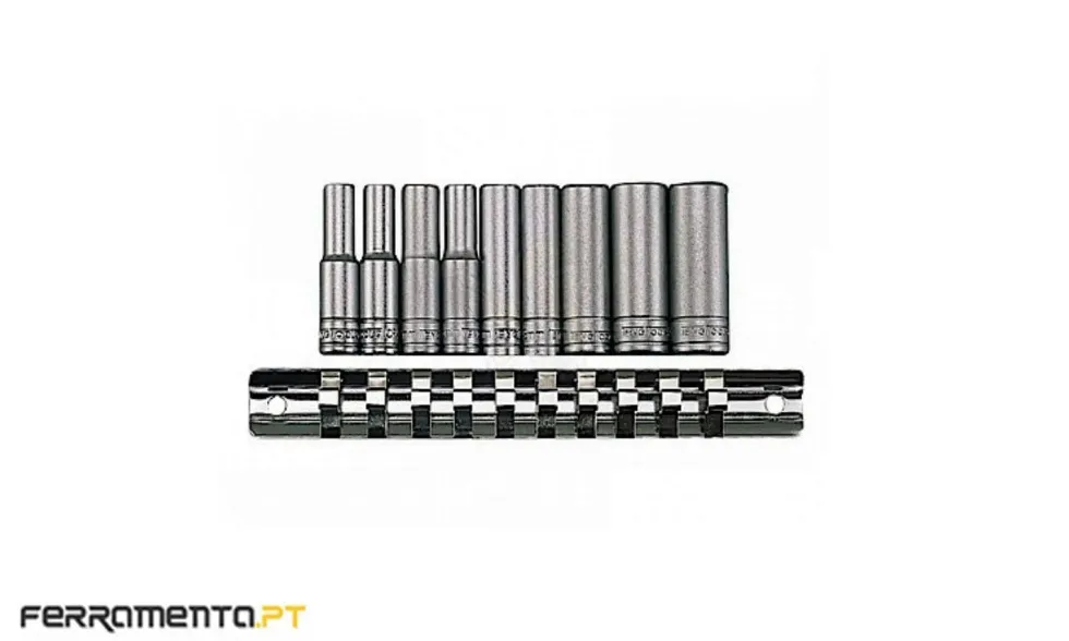 Chaves de caixa 1/4'' 9 Peças Teng Tools M1407