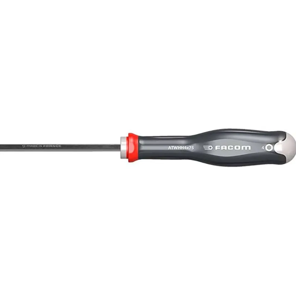 Chave Sextavada 4 x 75 mm com Cabo Facom ATWHH4X75