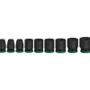 Chaves Impacto Pro 1/2" 10-27mm x38mm: 9Uds Bosch 2608003038